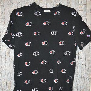 Champion Authentic Sports Apparel Black C Logo